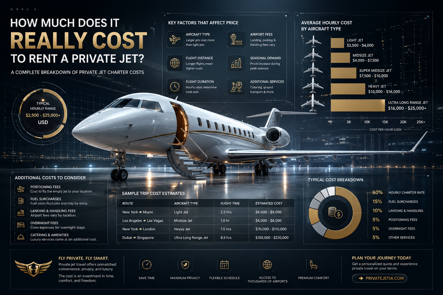 How Much Does It Really Cost to Rent a Private Jet?