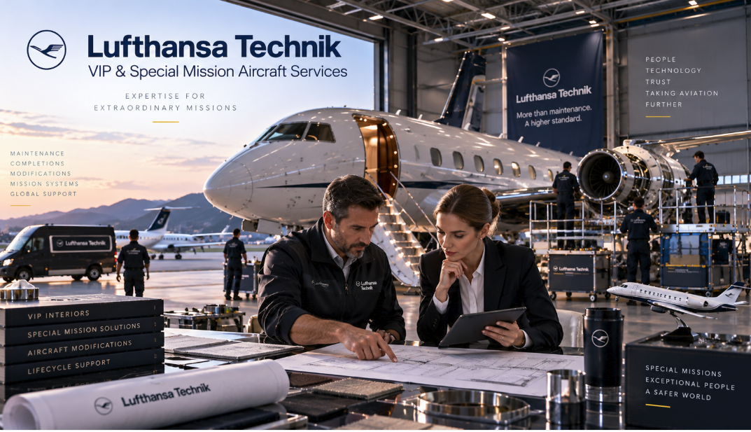 Lufthansa Technik VIP & Special Mission Aircraft Services